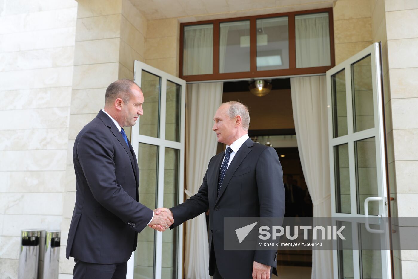 President Vladimir Putin meets with President of Bulgaria Rumen Radev