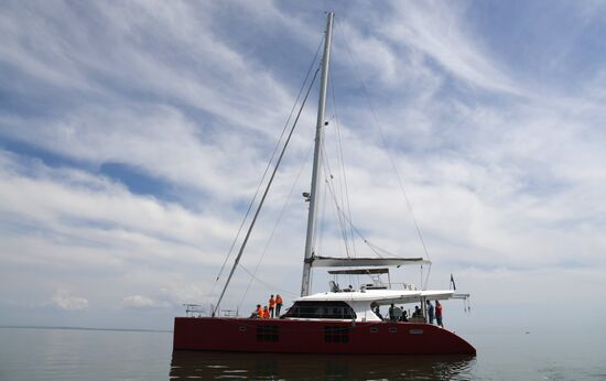Crimean Bridge blessed in Kerch