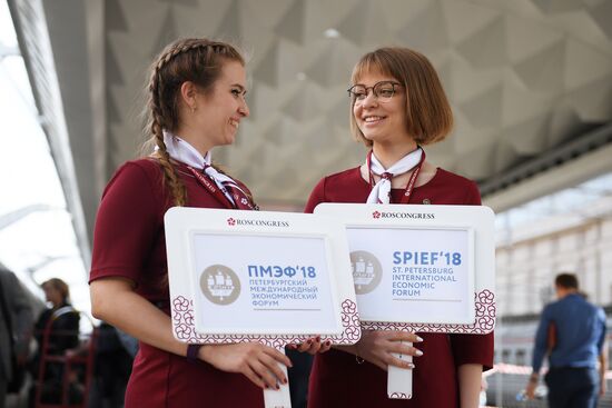 Preparations for SPIEF 2018