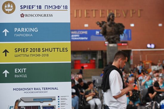 Preparations for SPIEF 2018