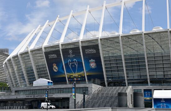 Preparations for UEFA Champions League finals in Kiev