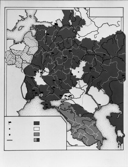 Triumphal Advance of Soviet Power map