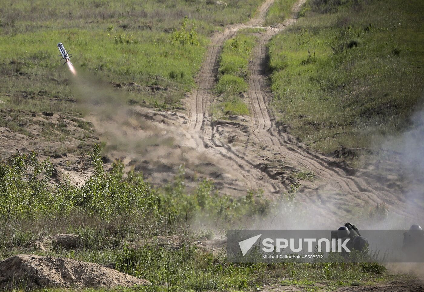 Javelin anti-tank missiles tested in Ukraine