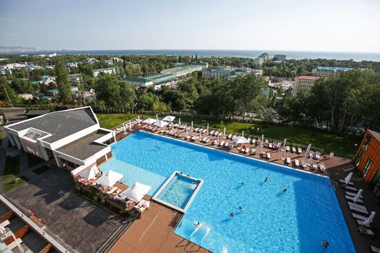 Denmark's team base camp at 2018 FIFA World Cup