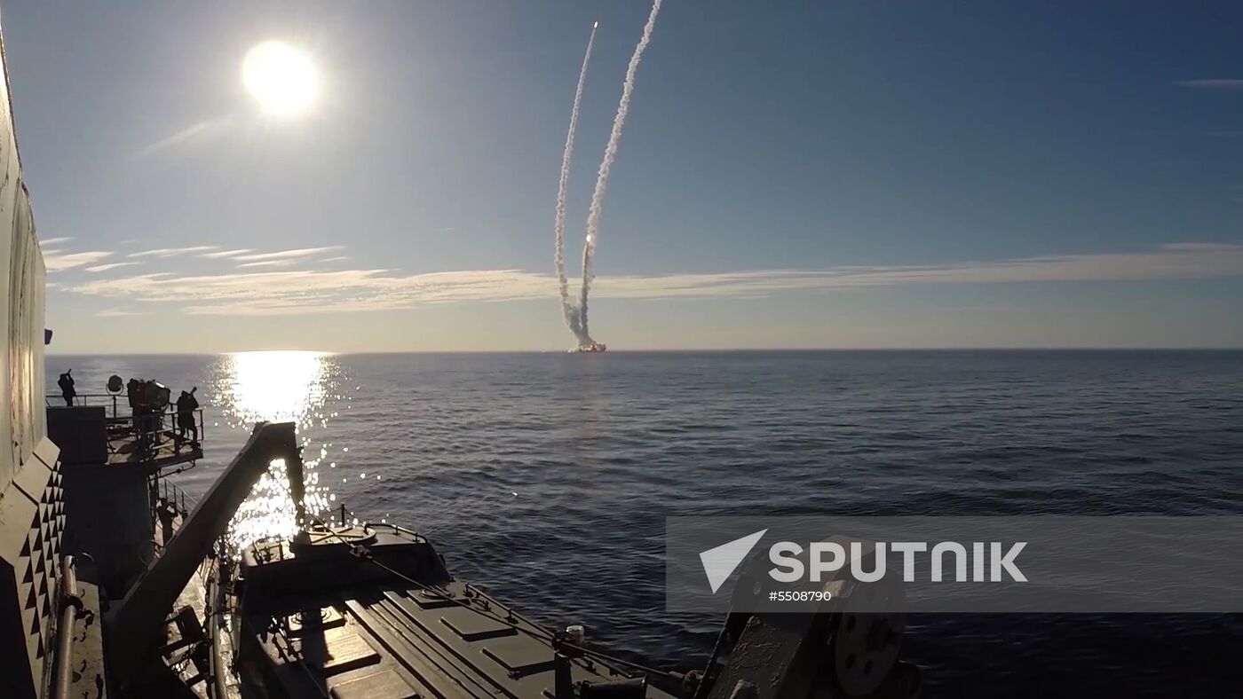 Four Bulava ballistic missiles launched at Kura training ground from submarine cruiser Yury Dolgoruky
