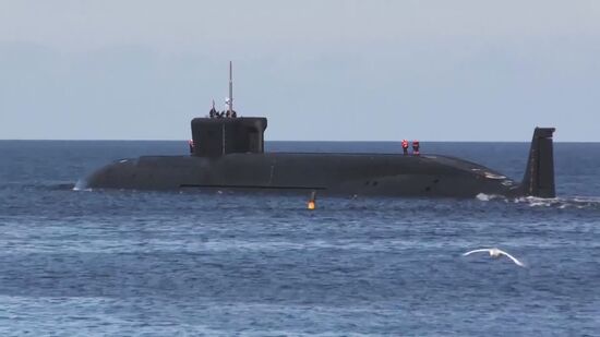 Four Bulava ballistic missiles launched at Kura training ground from submarine cruiser Yury Dolgoruky