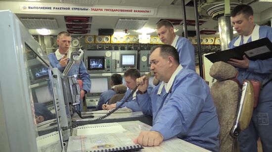 Four Bulava ballistic missiles launched at Kura training ground from submarine cruiser Yury Dolgoruky