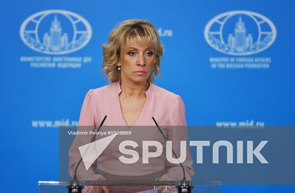 Briefing by Foreign Ministry Official Spokesperson Maria Zakharova