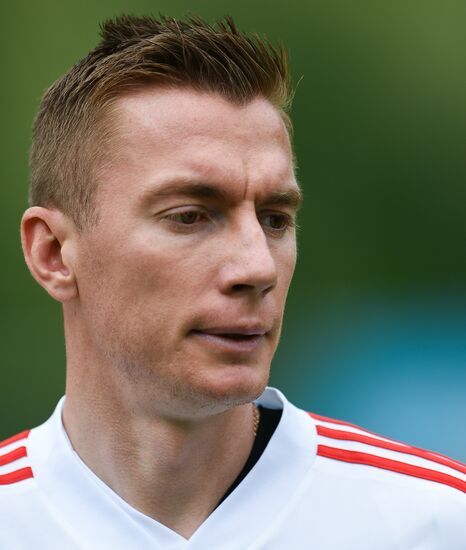 Football. Russian national team's training session