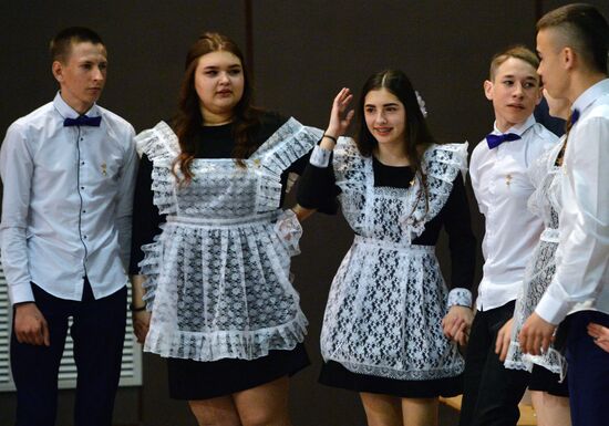 Last Bell celebrations in Russia's regions