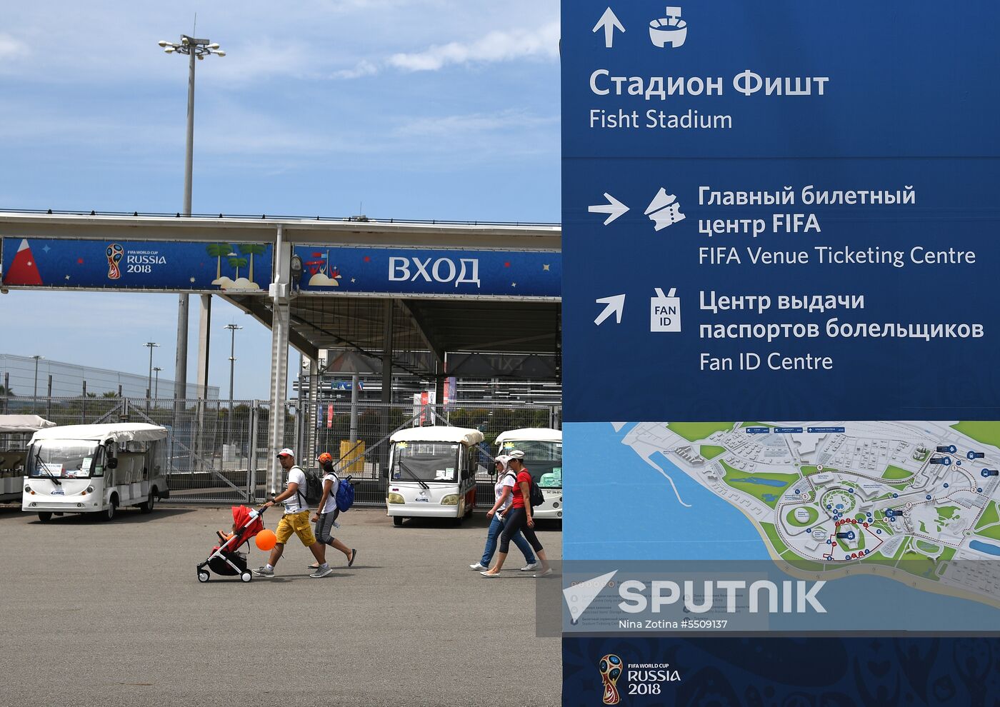 Preparations for 2018 FIFA World Cup in Sochi