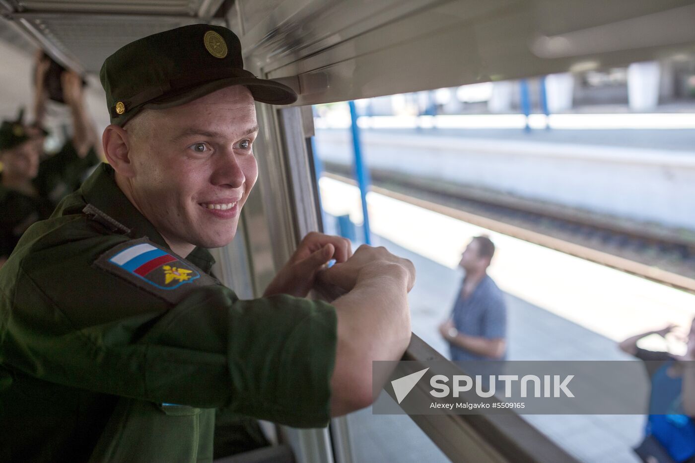 Sevastopol draftees depart for military service