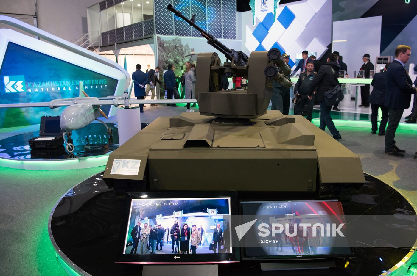 KADEX 2018 international weapons exhibition in Astana