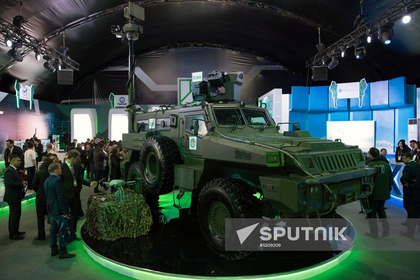 KADEX 2018 international weapons exhibition in Astana