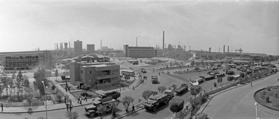 Helwan city in Egypt