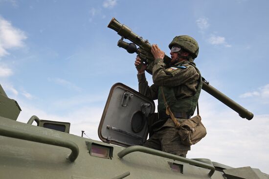 All-army stage of 2018 Clear Sky Contest in Krasnodar Territory
