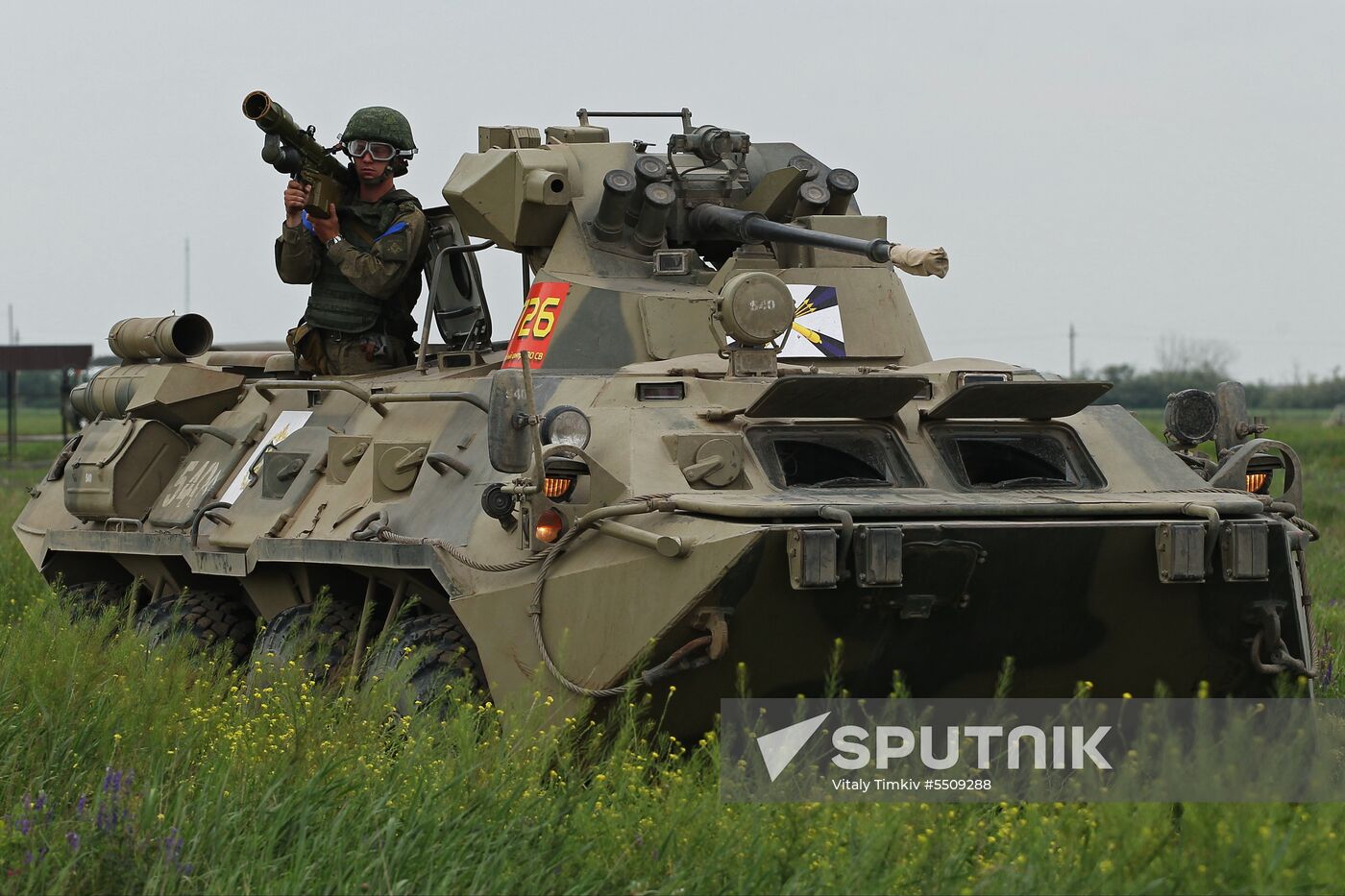 All-army stage of 2018 Clear Sky Contest in Krasnodar Territory