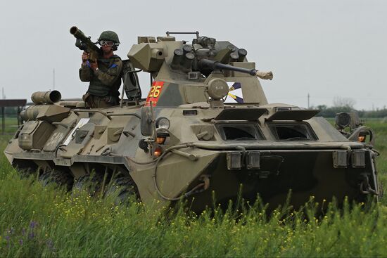 All-army stage of 2018 Clear Sky Contest in Krasnodar Territory