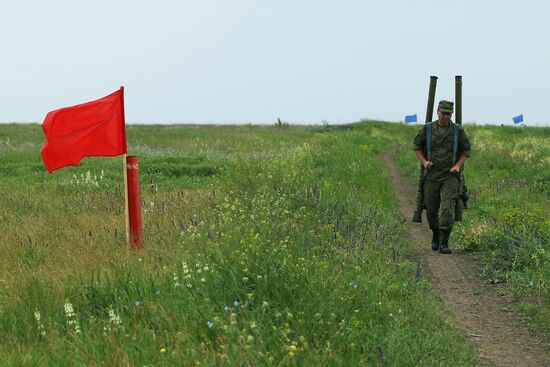 All-army stage of 2018 Clear Sky Contest in Krasnodar Territory