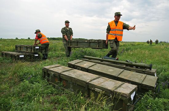 All-army stage of 2018 Clear Sky Contest in Krasnodar Territory