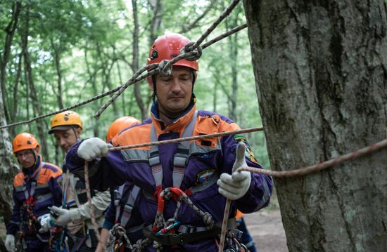 Kuban-Spas emergency rescue service holds drill in Krasnodar Territory mountains