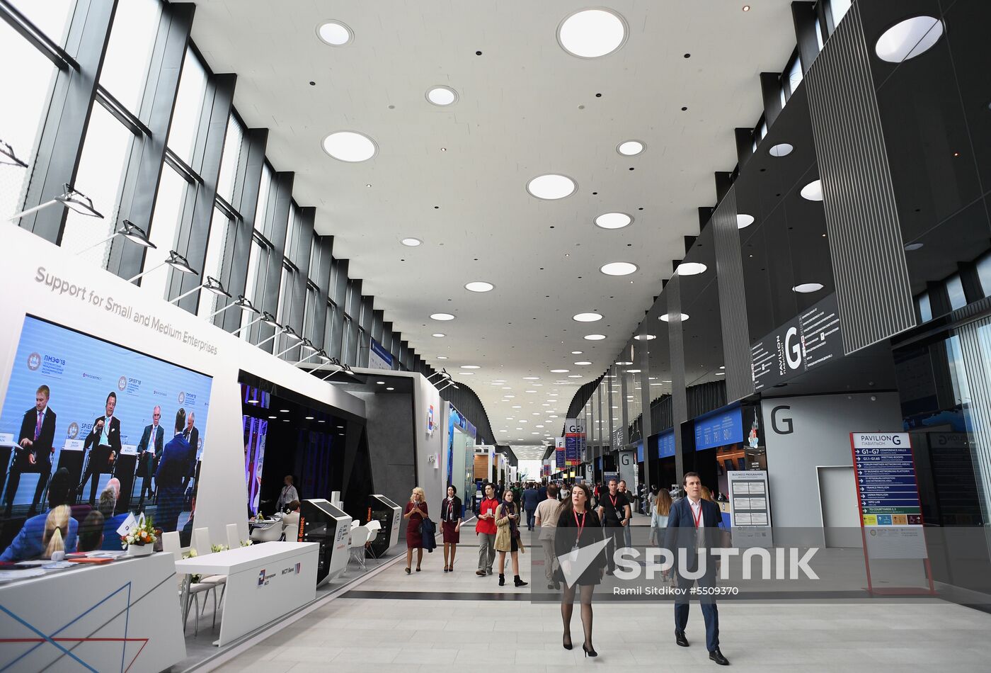 Preparations for SPIEF 2018