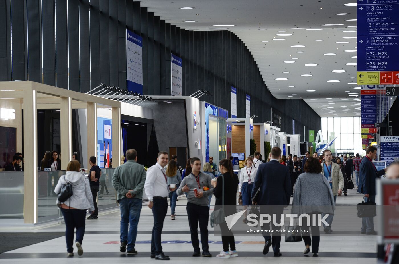 Preparations for SPIEF 2018