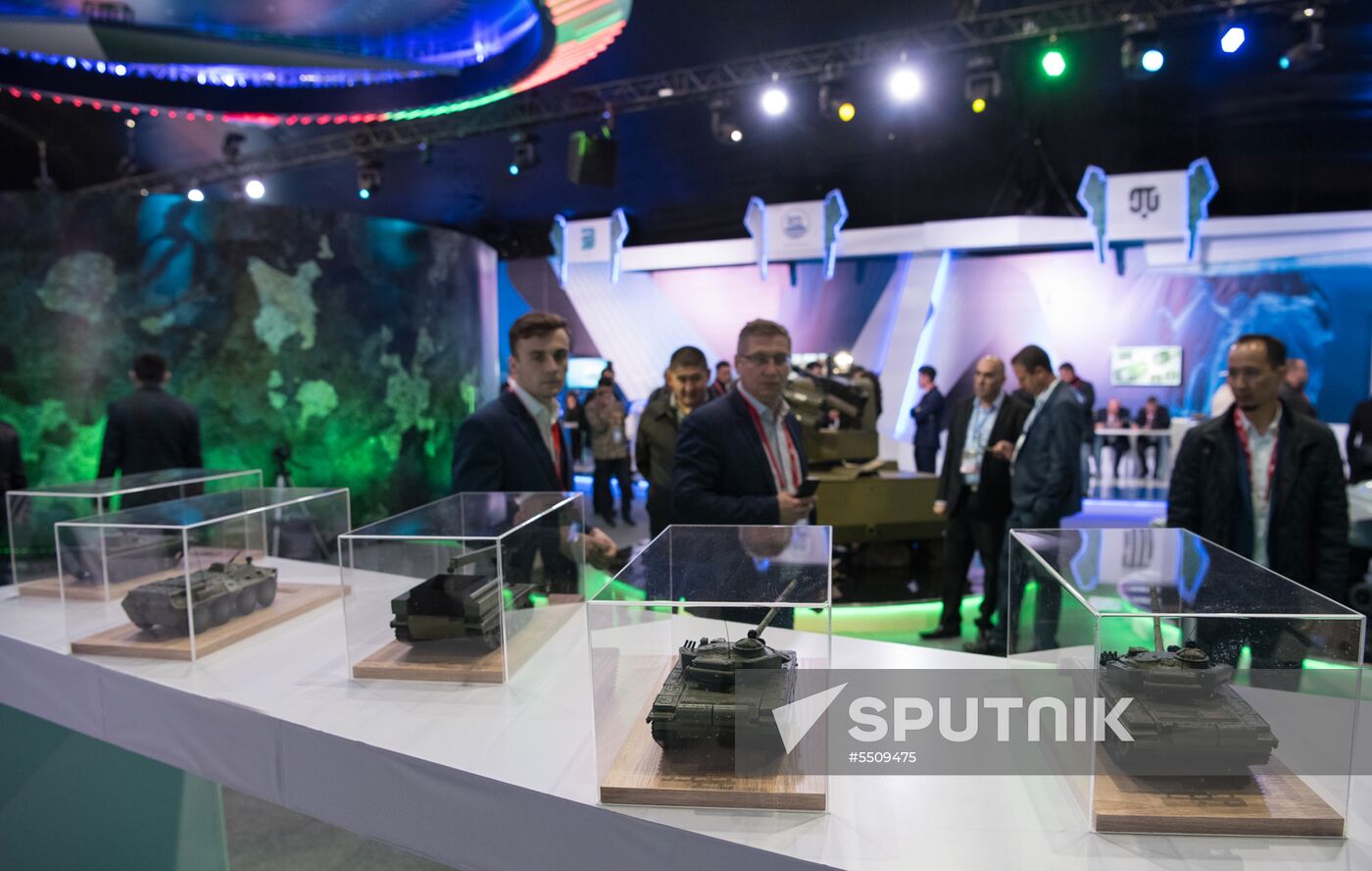KADEX 2018 international weapons exhibition in Astana