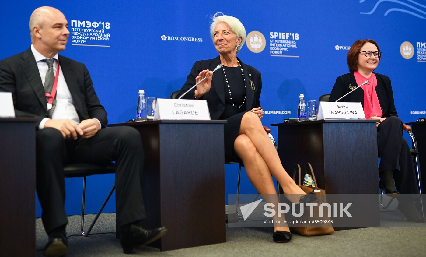 St. Petersburg International Economic Forum. Day One