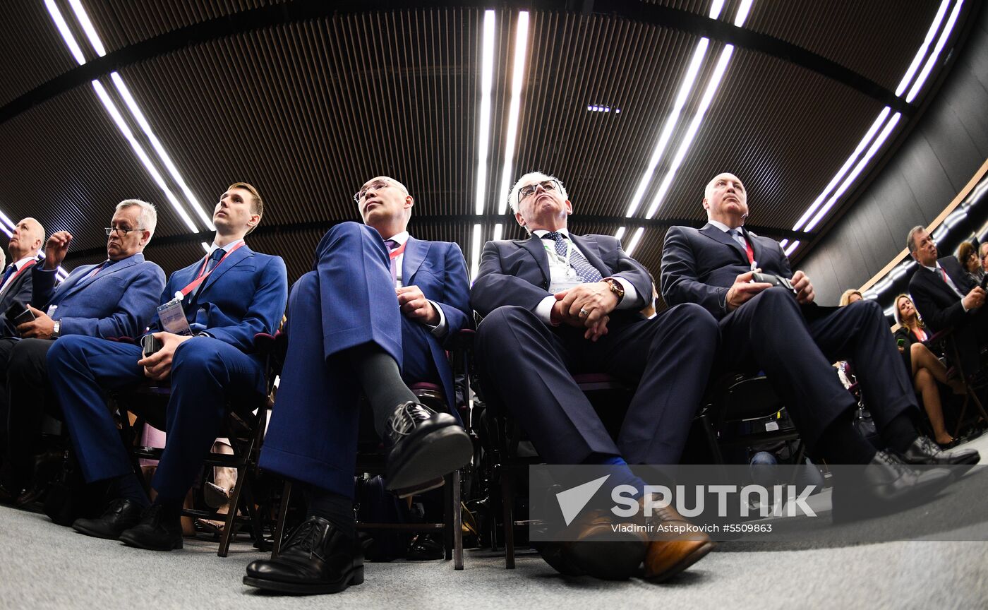 St. Petersburg International Economic Forum. Day One
