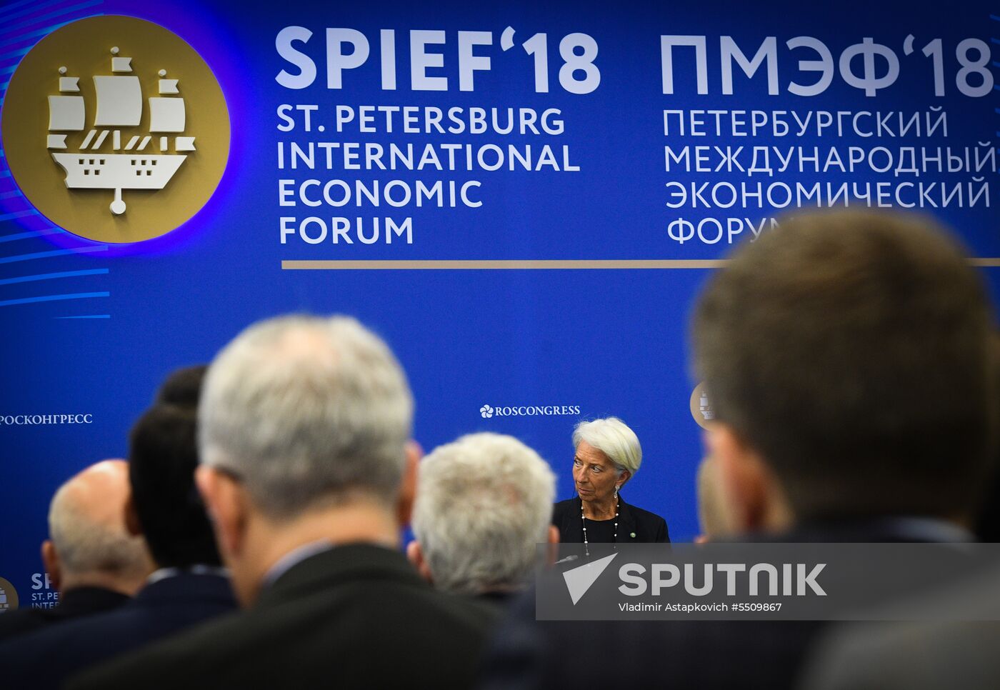 St. Petersburg International Economic Forum. Day One