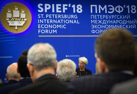 St. Petersburg International Economic Forum. Day One