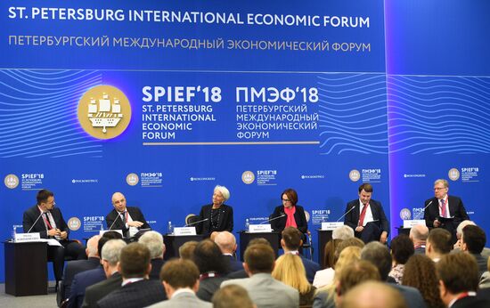 St. Petersburg International Economic Forum. Day One