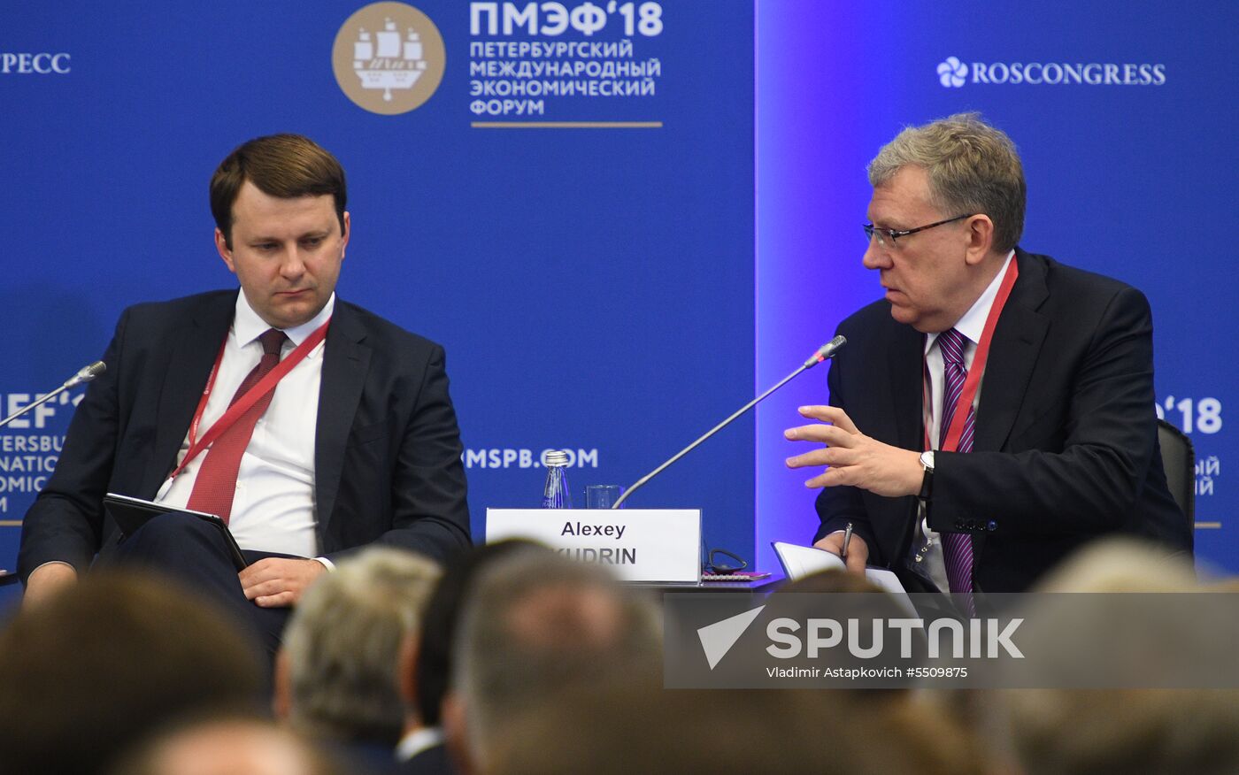 St. Petersburg International Economic Forum. Day One