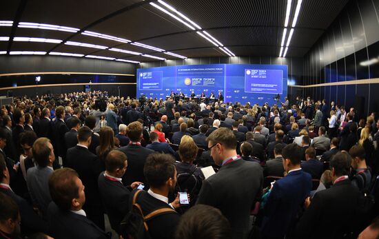 St. Petersburg International Economic Forum. Day One
