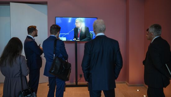 St. Petersburg International Economic Forum. Day One