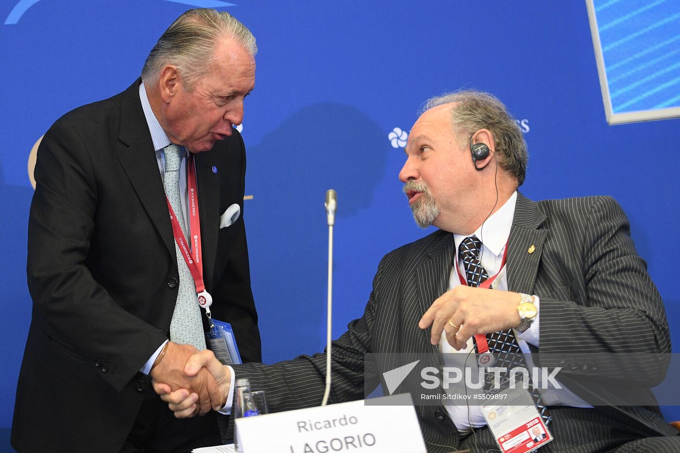 St. Petersburg International Economic Forum. Day One
