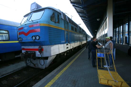 Moscow Kiev train