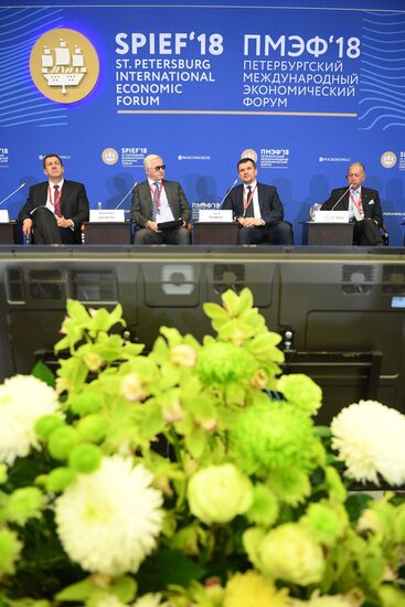 St. Petersburg International Economic Forum. Day One