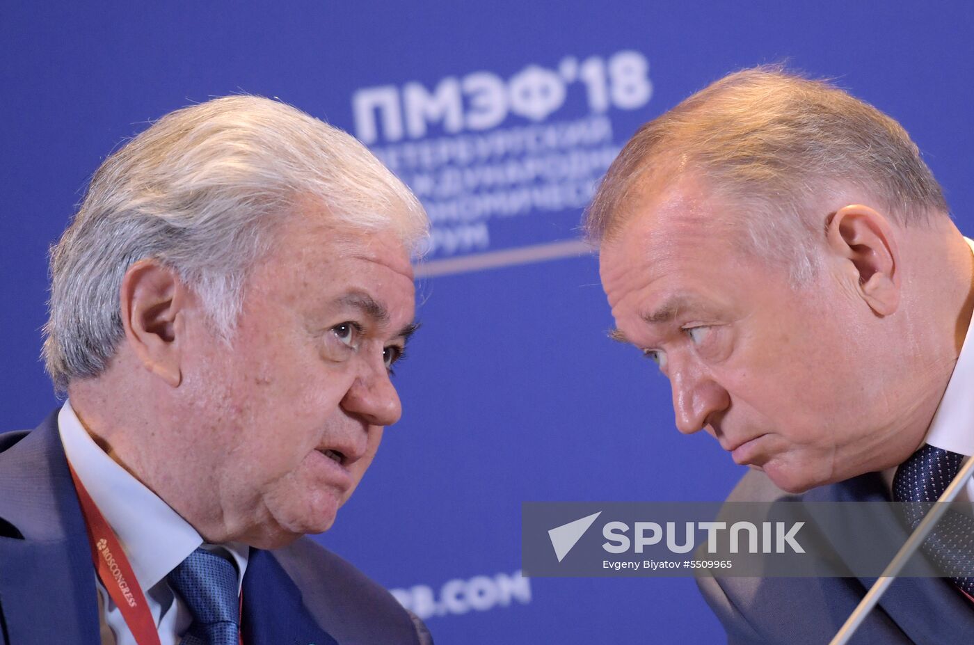 St. Petersburg International Economic Forum. Day One