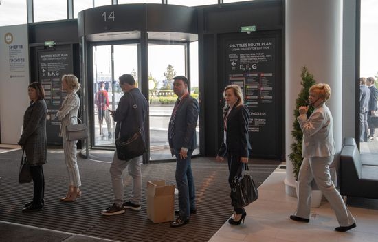 St. Petersburg International Economic Forum. Day One