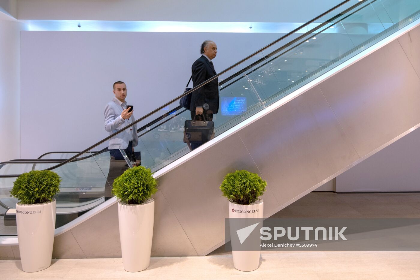 St. Petersburg International Economic Forum. Day One