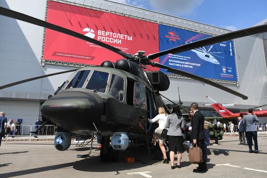 HeliRussia 2018 international helicopter industry fair
