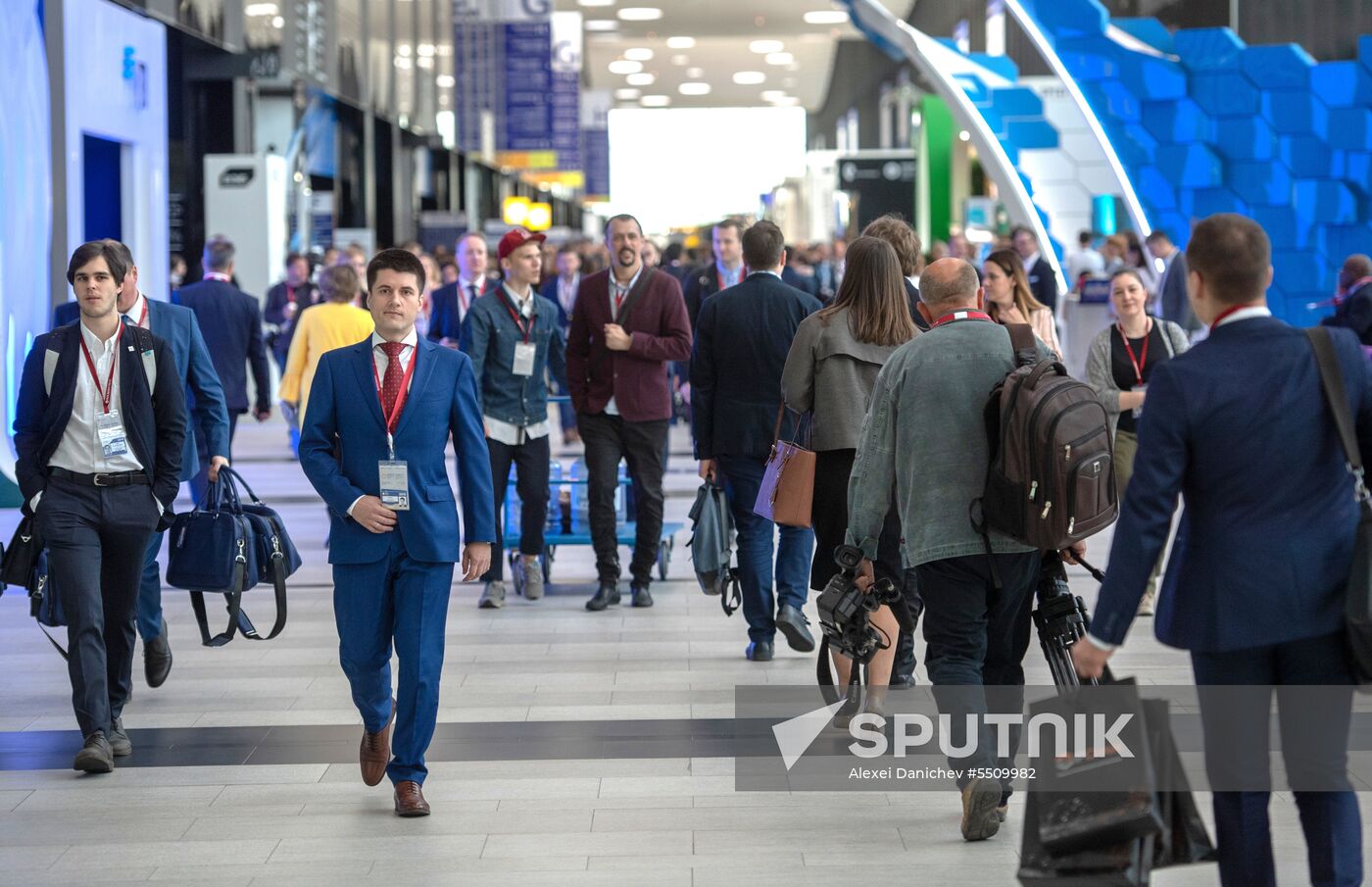 St. Petersburg International Economic Forum. Day One