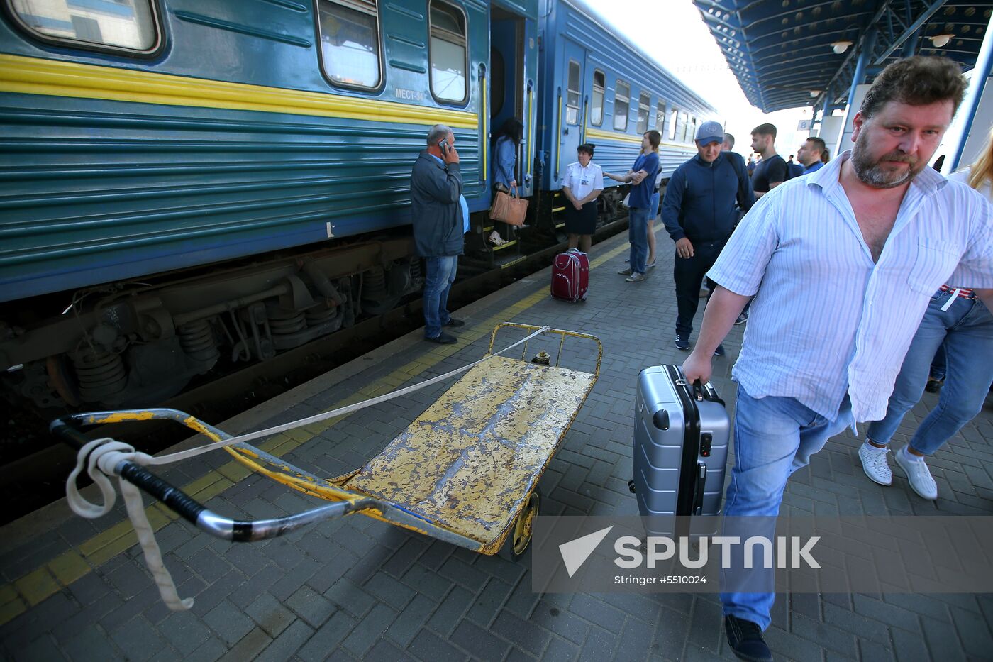 Moscow Kiev train