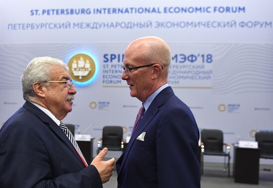 St. Petersburg International Economic Forum. Day One