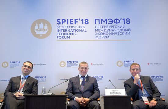 St. Petersburg International Economic Forum. Day One
