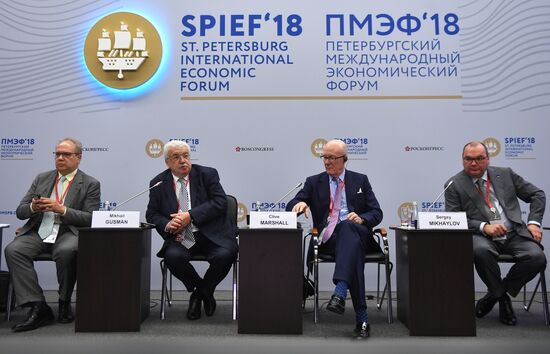 St. Petersburg International Economic Forum. Day One
