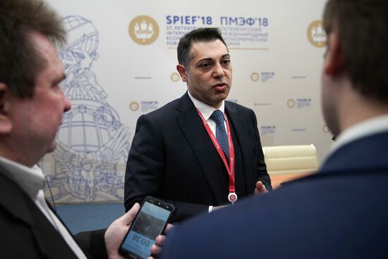 St. Petersburg International Economic Forum. Day One