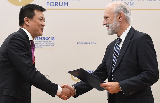 St. Petersburg International Economic Forum. Day One